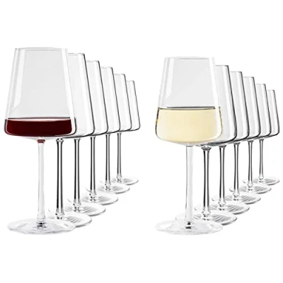 Image de Stolzle Lausitz Power Set Calici Vino Bianco e Rosso 12 Pz