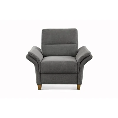 Image de CAVADORE Wyk Canapés, d&#039;ingénierie Matériau : Bois polyuréthane Polyester Ressorts en Acier, Alvaro Gris, Sessel