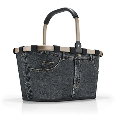 Image de reisenthel carrybag gris foncé Panier à provisions solide avec beaucoup d&#039;espace de rangement et poche intérieure pratique Design élégant imperméable l&#039;eau