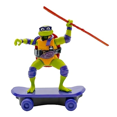 Image de TMNT Combattant égout Donatello 13 cm Rétro Friction Movie