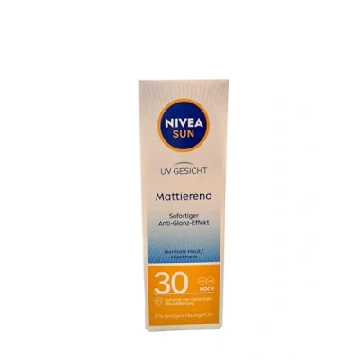 Image de Sun UV Face high protection spf30 shine control 50 ml