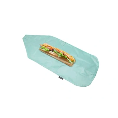 Image de NERTHUS FIH 878 Sac à sandwich réutilisable Turquoise écologique, adaptable, facile nettoyer et adapté pour machine laver