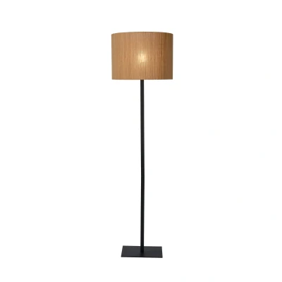 Image de Lucide Magius lampadaire 156,5 cm brun clair et noir