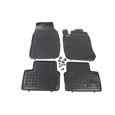 Image de REZAW PLAST 200503 Ensemble de tapis sol Caoutchouc avant et arrière 4 noir Sur mesure OPEL: Vectra B Berline