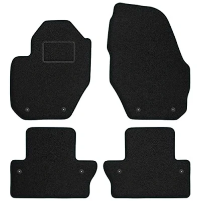Image de M MOTOS tapis voiture en velours standard pour Volvo S60 II 2010 2018 Standard, Tissé, Noir Découvrez un nouveau confort de conduite avec jeu sol votre
