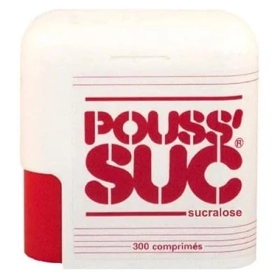 Image de Pouss&#039;Suc Sucralose, Comprimé, édulcorant de table à base cyclamate et saccharine, bt 3