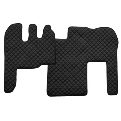 Image de F CORE Eco Leather Q FL15 BLACK Ensemble de tapis sol Similicuir 2 noir