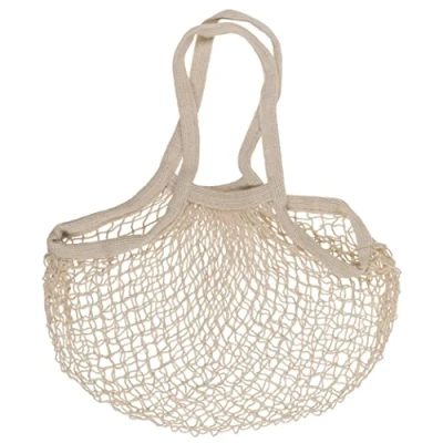 Image de MIJOMA Filet de courses, en coton, réutilisable, écologique, 40 x 60 cm, capacité transport 15 kg, pour magasiner des aliments (naturel)