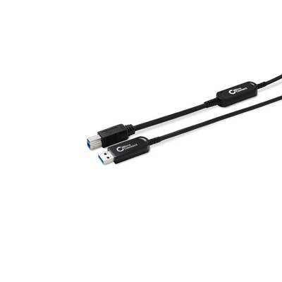 Image de Microconnect MC USB3.0AB10OP câble USB 10 m 3.2 Gen 2 (3.1 2) A B Noir Neuf