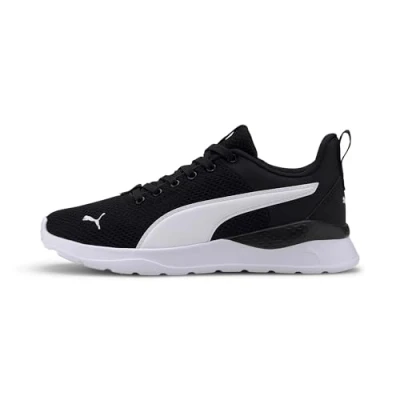Image de Puma Unisex Kids Anzarun Lite Jr Baskets, Black White, 37.5 EU