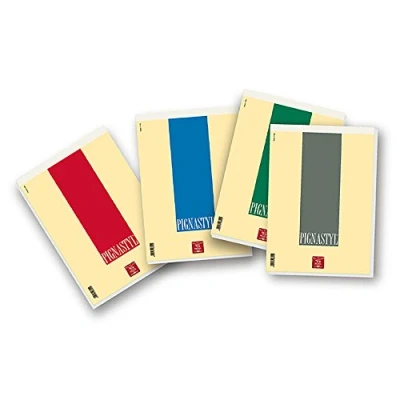 Image de Bloc notes PIGNA Pignastyl Multicolore 10 pièces 210 mm x 297