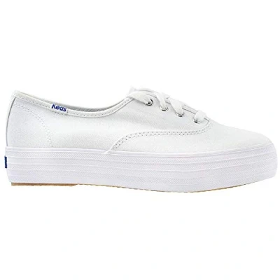 Image de Keds Femme Triple Chaussures de Running, Blanc (White), 39.5 EU