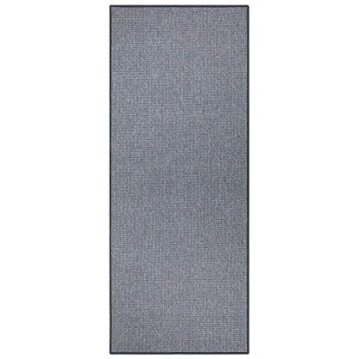 Image de BT Carpet Fine Loop Runner Bouclé Tapis de couloir (67 x 150 cm, 100% polypropylène, Compatible avec Chauffage au Sol, Robuste, Facile à Nettoyer, antidérapant), Gris