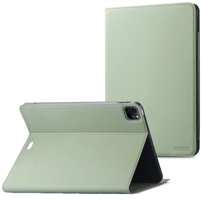 Image de Accezz Housse Classic Tablet Stand pour iPad Pro 11 (2022) / (2021) (2020) (2018) Vert Neuf