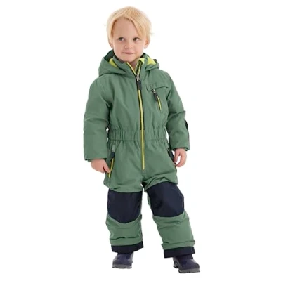 Image de killtec firstinstinct by enfants Combinaison de ski/combinaison neige avec capuche, imperméable FISW 31 MNS ONPC, forest green, 110, 39908 000