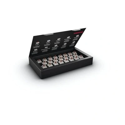 Image de CHERRY MX RGB BROWN Switch Kit, 23 commutateurs mécaniques de clavier, pour DIY, Hot Swap ou clavier gaming, commutateur tactile sans clic, ciblé et perceptible
