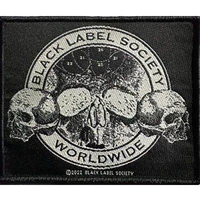 Image de Black Label Society Écusson crânes 10 cm x 8