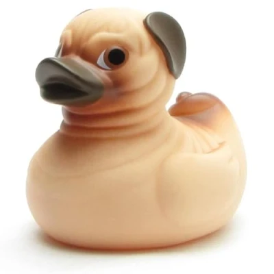 Image de canard de bain carlin I L : 9 cm Porte clés en kit Multicolore