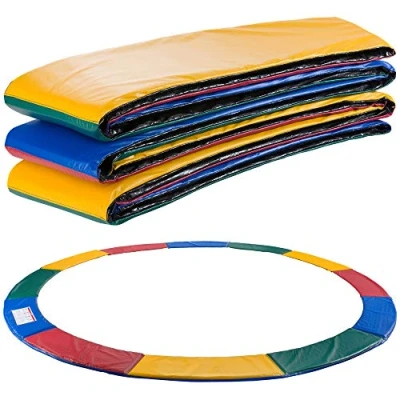 Image de Arebos Coussin de Protection pour Trampoline Remplacement Couverture Rembourrage résistant aux intempéries et UV Anti déchirure Colorée 427 cm