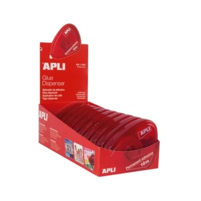 Image de Apli 11037 Adhésif Roller permanent, 8 mm x 10 m