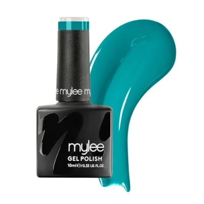 Image de Mylee Vernis à Ongles en Gel 10 ml [The Real Teal] UV/LED Nail Art Manucure et Pédicure, Usage Professionnel dans le Salon la Maison Durable Facile Appliquer