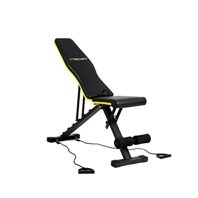 Image de TechFit Banc réglable pour poids d&#039;entraînement complet du corps, pliable plat d&#039;inclinaison déclin