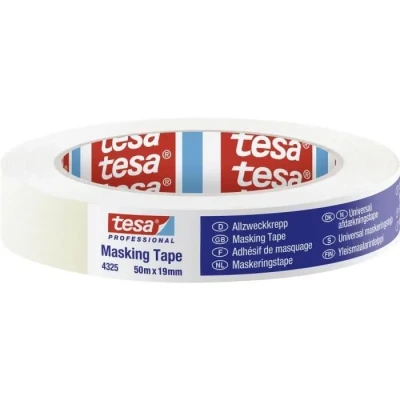 Image de tesa STANDARD 04325 00000 01 Bande de masquage tesaProfessional beige (L x l) 50 m 19 mm 1 pc(s)
