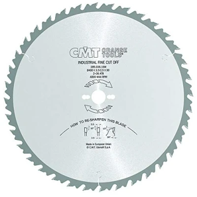 Image de CMT Orange Tools 285.036.16M Sierra circular c/limitador 400x3.5x30 z=36 atb 10 grados