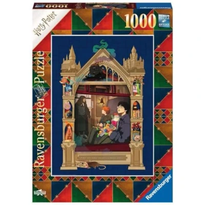 Image de Ravensburger Puzzle Adulte 1000 p Harry Potter en route vers Poudlard 16515