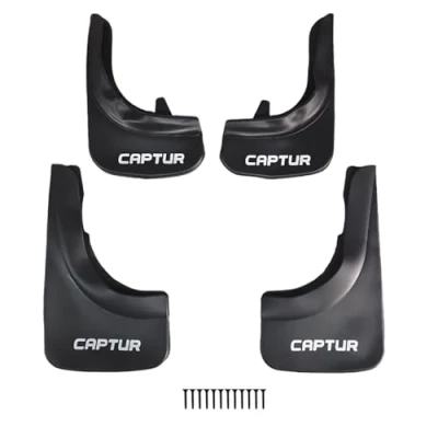 Image de apline Compatible avec Renault Captur 2013 2024 Bavettes garde boue pour l&#039;avant et l&#039;arrière 4 pièces