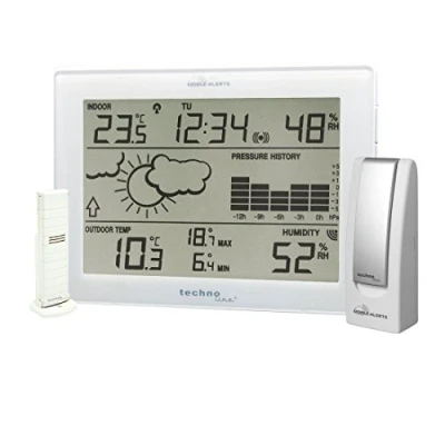 Image de Technoline Mobile alerts Station météo avec Gateway, Blanc, Ma 10006
