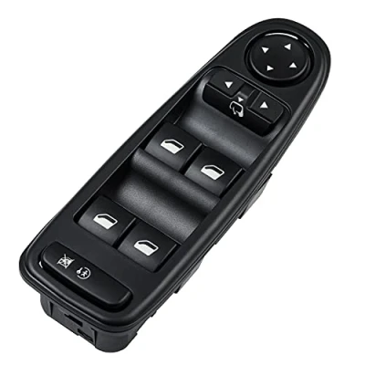 Image de YAOPEI Commande Leve Vitre C4 Picasso Retroviseur Avant Gauche 6554.YH Commutateur Interrupteur Bouton Lève Pour Citroen Grand