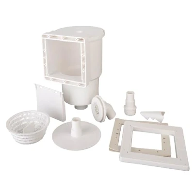 Image de Gre AR100 Skimmer pour piscine standard + buse de refoulement couleur blanche