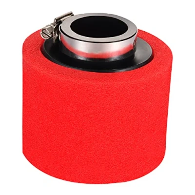 Image de GOOFIT Filter Cleaner air Remplacement pour xr50 crf50 XR 4 Stroke 50cc 200cc ATV Quad go Kart Panier Dirt Bike Red