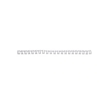 Image de GBC IB160837 Lot de 100 Peignes métalliques MultiBind Argent
