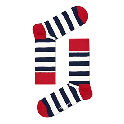 Image de Happy Socks Mixte Stripe Sock Chaussettes, Multicolore (045), 41 46 EU