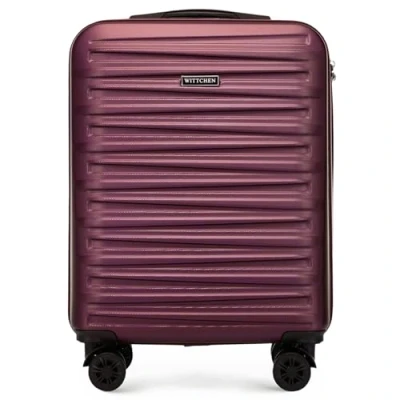 Image de Wittchen Skyspeed LINE Collection Valise à roulettes, Taille: One Size, Bordeaux