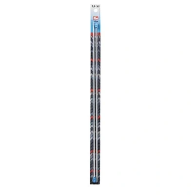 Image de Prym Aiguilles à tricoter en aluminium Argenté 40 cm 3 mm, Taille, Set de 2 Pièces