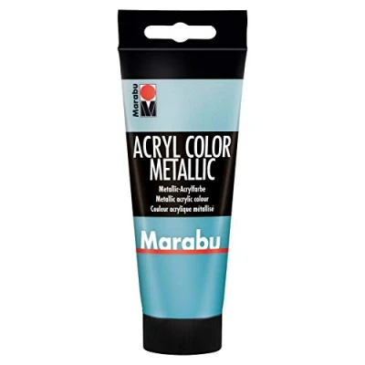Image de Marabu Peinture Acrylique crémeuse à Base d&#039;eau, séchage Rapide, résistante la lumière, imperméable l&#039;eau, Application avec Pinceau et éponge sur Toile, Papier Bois, 100 ML