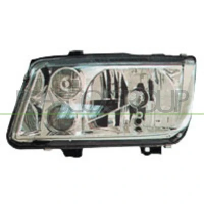 Image de PRASCO VG0814703 Phares droit H4/H3 sans commande pour correcteur de site projecteur VOLKSWAGEN: Bora Berline, Variant