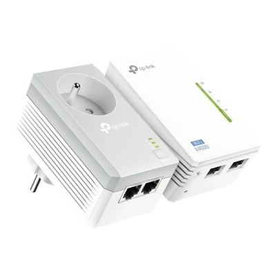 Image de Kit CPL Tp Link AV 600 WiFi5 avec prise intégrée TL PA4225PKIT
