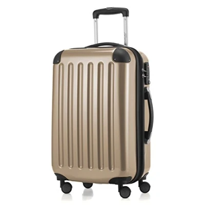 Image de HAUPTSTADTKOFFER Alex Bagage à main cabine, Trolley rigide extensible, TSA, 55 cm, 42 litres, Champagne