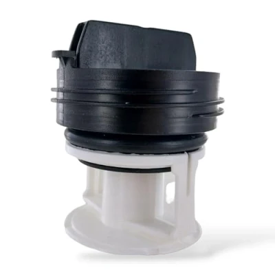 Image de DL pro Bouchon pompe de vidange d&#039;évacuation sortie eau Filtre IQ100 IQ300 IQ390 IQ500 IQ700 pour machine à laver/lave linge compatible avec Bosch Siemens 00614351