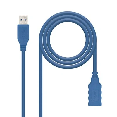 Image de Adaptateur USB C vers DisplayPort NANOCABLE 10.01.0901 BL Bleu