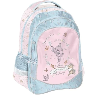 Image de PASO DB22DD 181, Sac à dos scolaire BAMBI, Multicolor