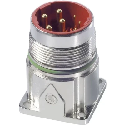 Image de Lapp 76004000 Kabel EPIC® Rundsteckverbinder LS1 A1 3+PE+4 K EINBAUD. Silber Inhalt: 1 St. ()