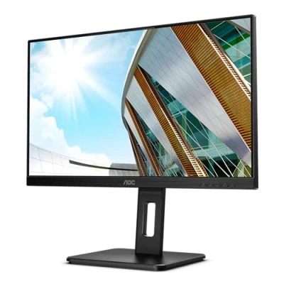 Image de AOC Moniteur Q24P2Q 60 cm (23,8 pouces) (HDMI, DisplayPort, hub USB, temps de réponse 4 ms, 2560x1440, 75 Hz, pivot) noir