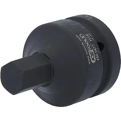 Image de KS TOOLS 450.0477 Douille à choc 75 19,0 25 (1&quot;) héxagonal intérieur