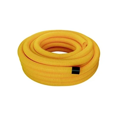 Image de tuyau de drainage DN50 SN8 avec manchon, drainage, 10 m, filtre non tissé