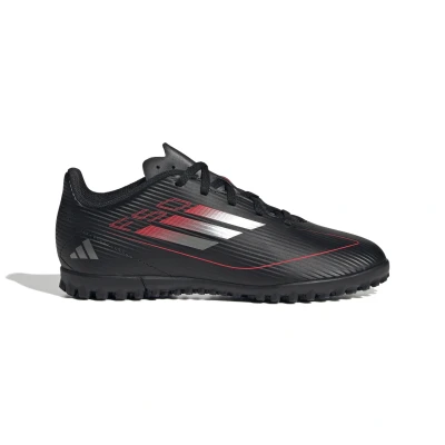 Image de adidas Performance F50 CLUB TF Unisex Chaussures de foot multicrampons pour enfants, Taille: 35.5, Core black/iron metallic/lucid red
